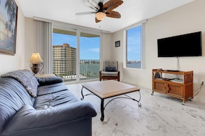 Condo, 1 King Bed with Sofa bed (Lovers Key #806) | Living area - Lovers Key #806 (Fort Myers Beach)