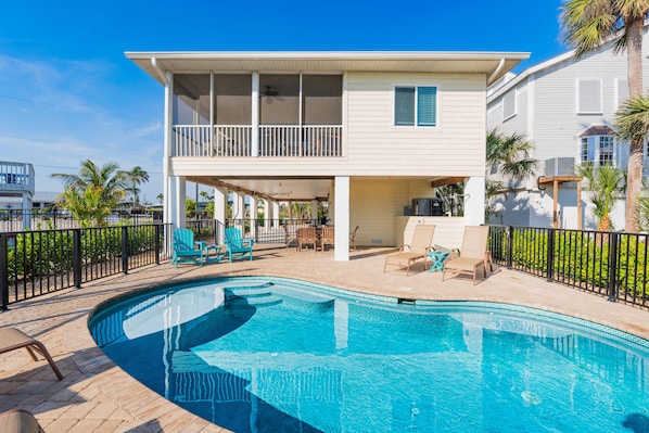 Casa, várias camas (Island Breeze) | Piscina