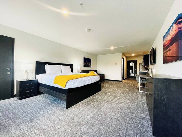 1 soverom, strykejern/-brett, wi-fi (inkludert) og sengetøy