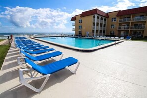 Condo, 1 King Bed with Sofa bed (Point East 213) | Pool | A heated pool