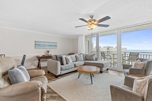 Condo, Multiple Beds (Pelican C606) | Living area - Pelican C606 (New Smyrna Beach)