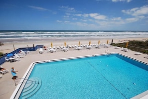 Condo, 1 cama King size y sofá cama (Smyrna Beach Club 607A) | Alberca
