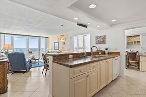 Apartment, 1 King-Bett und Schlafsofa (Smyrna Beach Club 818B) | Innenbereich