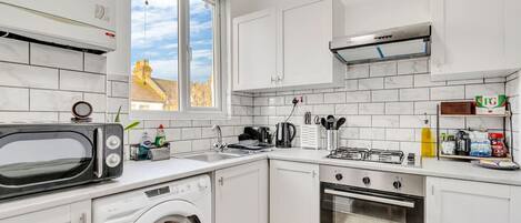 Microwave, oven, stovetop, high chair