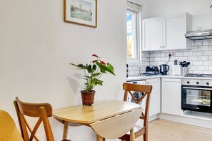 Microwave, oven, stovetop, high chair