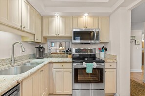 Condo, Multiple Beds (Sea Coast Gardens II 108) | Private kitchen