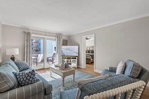 Condo, Multiple Beds (Sea Coast Gardens II 314) | Living area - Sea Coast Gardens II 314 (New Smyrna Beach)