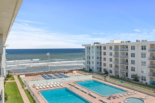 Condo, Multiple Beds (Sea Coast Gardens II 513) | Pool | A heated pool