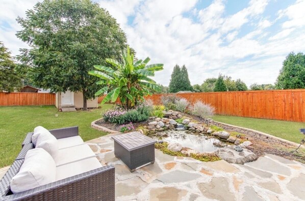 Enceinte de l’hébergement