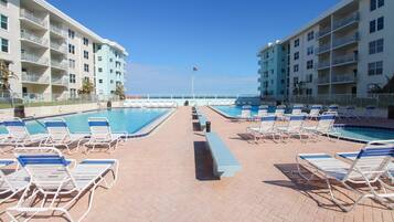 Condo, varias camas (Sea Coast Gardens III 412) | Alberca | Alberca climatizada