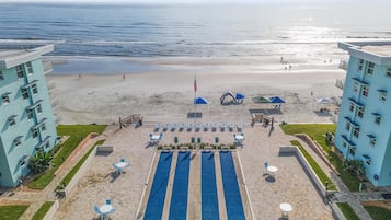Una piscina climatizada