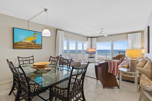 Condo, Multiple Beds (Schooner Point A204) | Living area | TV