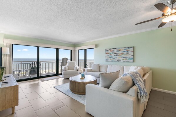 Condo, Multiple Beds (Shorehom by the Sea 51) | Living area - Shorehom by the Sea 51 (New Smyrna Beach)