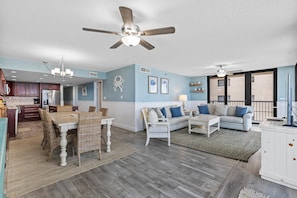 Condo, Multiple Beds (Sunrise 309) | Living area - Sunrise 309 (New Smyrna Beach)