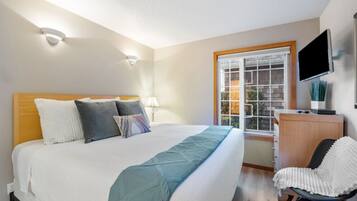 1 chambre, bureau, fer et planche à repasser, lit parapluie