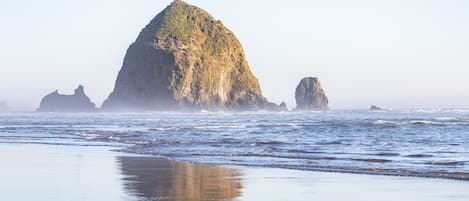 靠近海滩