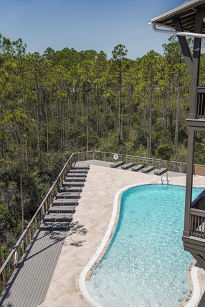 Pool - Charming 1-bedroom condo with brand new beautiful amenities in Santa Rosa Beach (Santa Rosa Beach)
