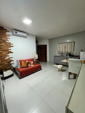 Appartement Familial, non-fumeur, vue cour intérieure | Coin séjour