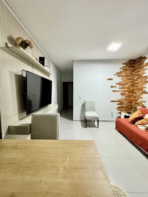 Appartement Familial, non-fumeur, vue cour intérieure | Coin séjour