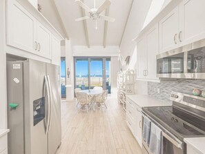 Condo, Multiple Beds (Sea Winds Condominiums I) | Private kitchen - Sea Winds Condominiums I (New Smyrna Beach)