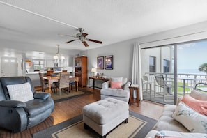 Condo, 1 King Bed (Seaward B103) | Living area - Seaward B103 (New Smyrna Beach)
