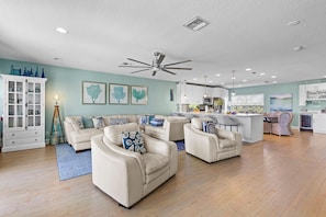 House, Multiple Beds (Sea Haven) | Living area - Sea Haven (New Smyrna Beach)