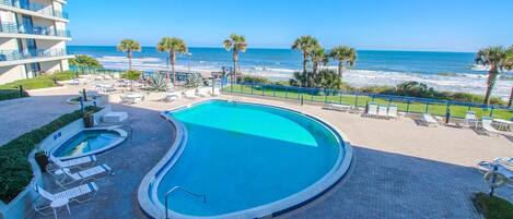Condo, varias camas (Ebb Tide 203) | Alberca | Alberca climatizada