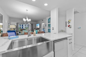 Condo, Multiple Beds (Oceanwalk 1-303) | Private kitchen | Oven, toaster - Oceanwalk 1-303 (New Smyrna Beach)