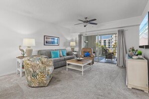 Condo, Multiple Beds (Oceanwalk 1-303) | Living area - Oceanwalk 1-303 (New Smyrna Beach)