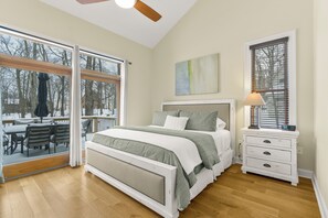 5 bedrooms, iron/ironing board, travel crib, free WiFi