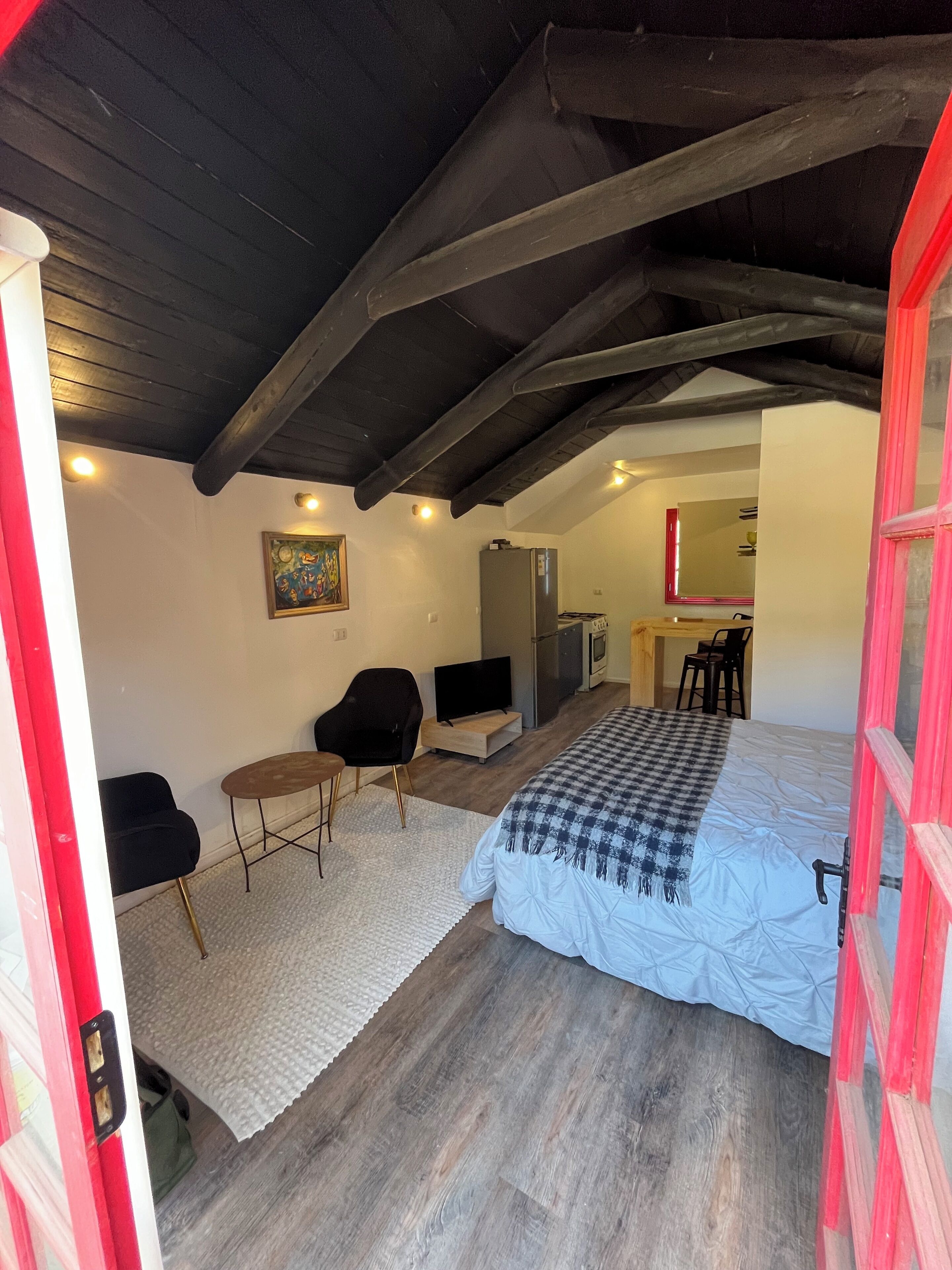 1 habitación y ropa de cama 