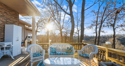 Gorgeous Lake House with Game Room featuring Breath-taking Views of Norfolk Lake