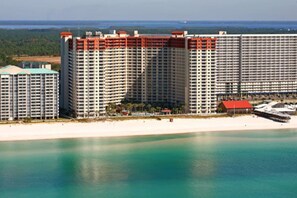 Beach nearby - 3b3ba | Gulf Front | Pool, Hot Tub | Beach Chairs! (Panama City Beach)