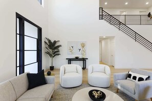 Smart TV, fireplace, offices