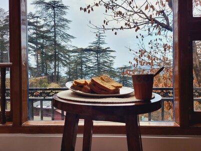 The Attic Suite at Shimla Gypsy with 360° view and a sky roof