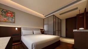 Quarto standard | Espaço de trabalho para notebook, Wi-Fi de cortesia