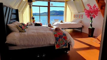 2 habitaciones y ropa de cama