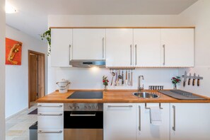 Kühlschrank, Ofen, Herdplatte, Geschirrspüler