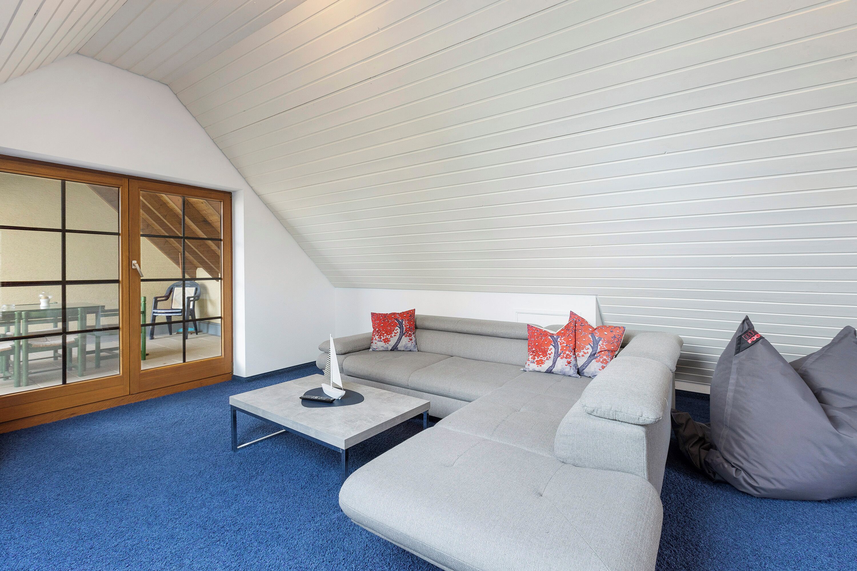 Télévision, table de tennis de table