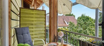 Camera 'Doppelzimmer 3' con vista lago, balcone e Wi-Fi
