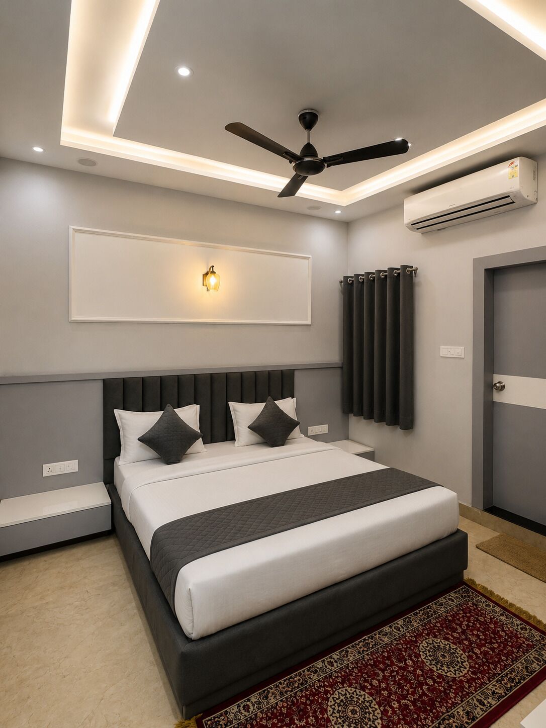 Deluxe Double Room, City View | Desk, laptop workspace, free WiFi, bed sheets
