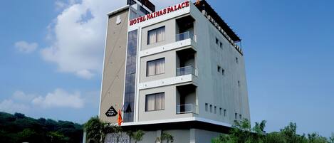 Majoituspaikan julkisivu