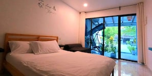 Deluxe Double Room, Garden View | Iron/ironing board, free WiFi - Oceana Inn Maldives (Kudahuvadhoo)