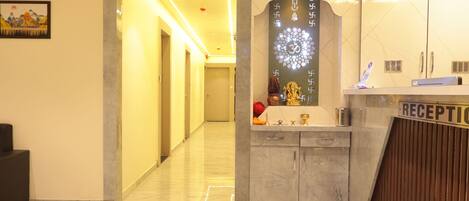 Sala de estar en el lobby