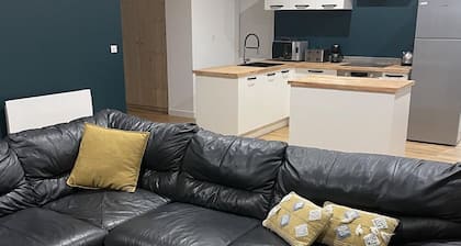 Pleasant and spacious team apartment