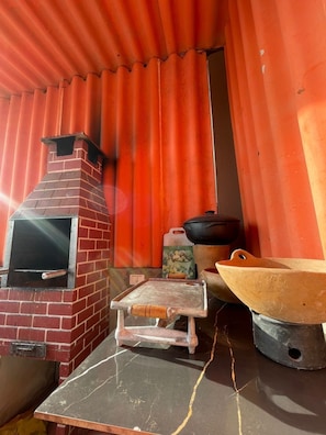 Enceinte de lâhĂ©bergement