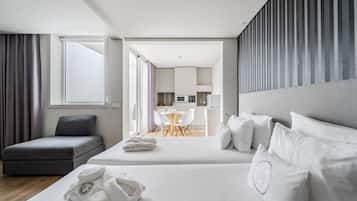 Iron/ironing board, free WiFi, bed sheets