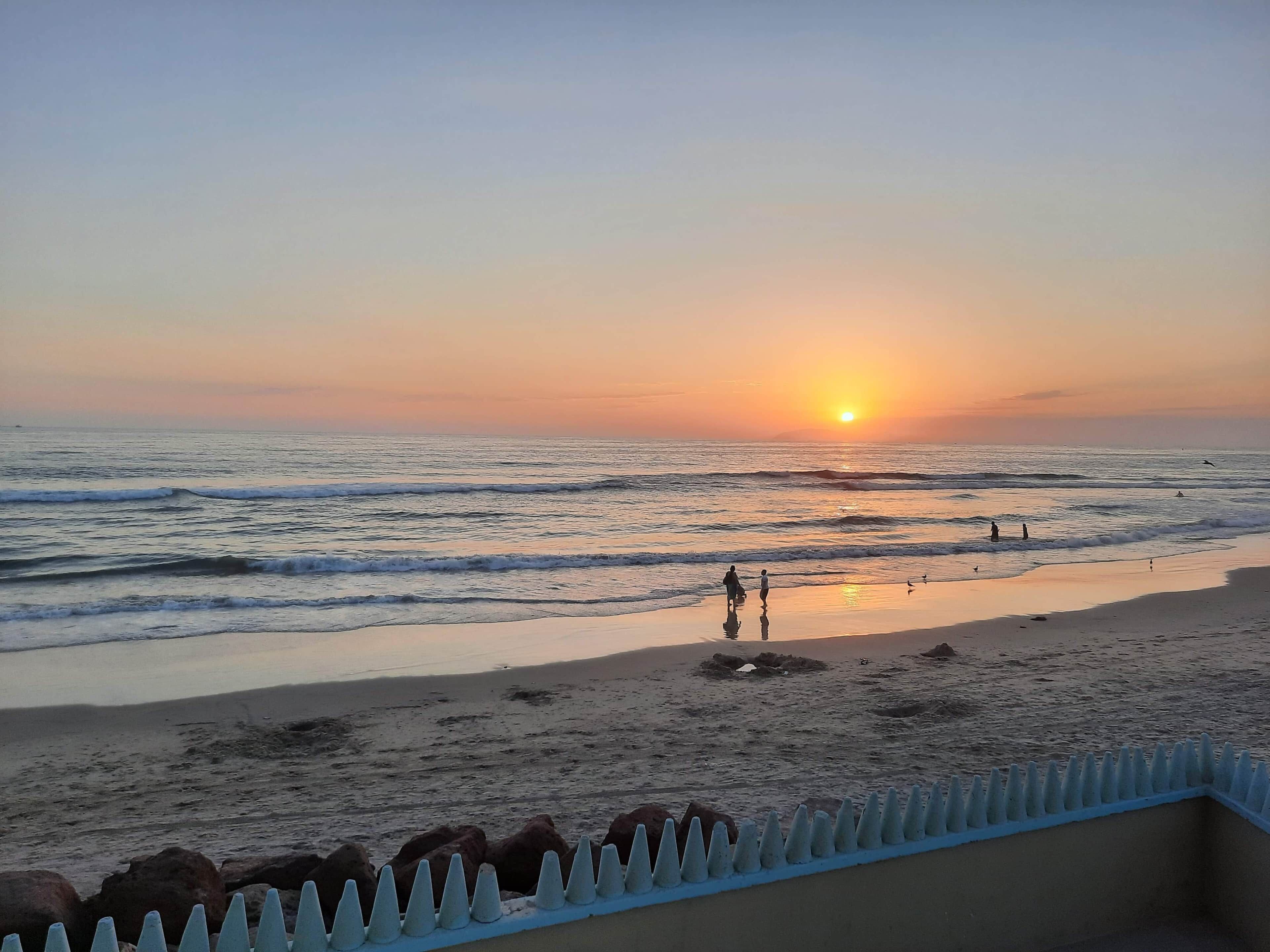 A la platja i tovalloles de platja 