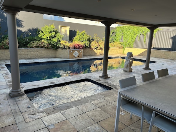 Piscine chauffée