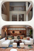 Sala de estar en el lobby